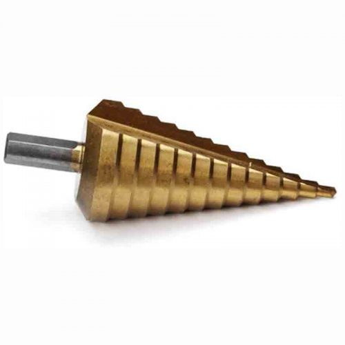 Τρυπάνι κωνικό 4 – 39 mm με επικάλυψη τιτανίου.