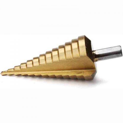 Τρυπάνι κωνικό 4 – 39 mm με επικάλυψη τιτανίου.