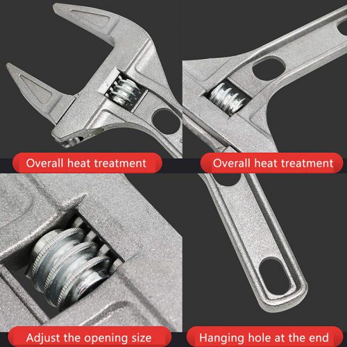 Γαλλικό κλειδί με μεγάλο άνοιγμα αλουμινίου.