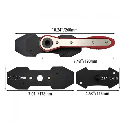 Συμπιεστής εμβόλων φρένων με καστάνια.