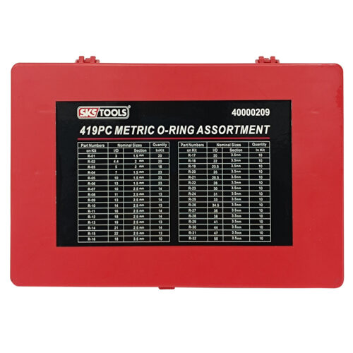 ORING σετ 419 τεμαχίων SKS TOOLS 40000209.
