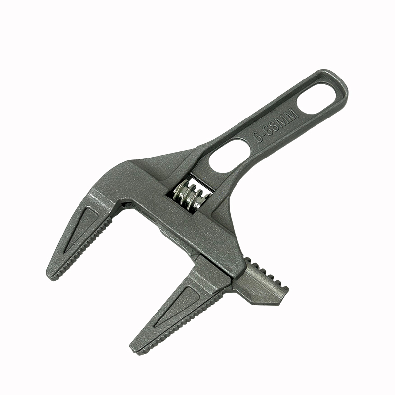 Γαλλικό κλειδί με μεγάλο άνοιγμα & αναστροφή σιαγόνας, αλουμινίου.