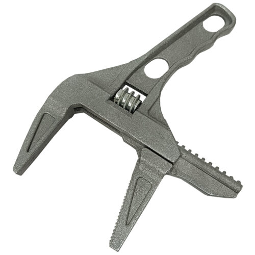 Γαλλικό κλειδί με μεγάλο άνοιγμα & αναστροφή σιαγόνας, αλουμινίου.