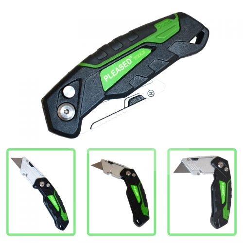 Φαλτσέτα σουγιάς με τραπεζοειδή λάμα και 3 λάμες.