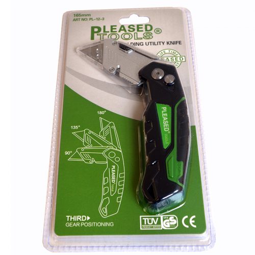 Φαλτσέτα σουγιάς με τραπεζοειδή λάμα και 3 λάμες.