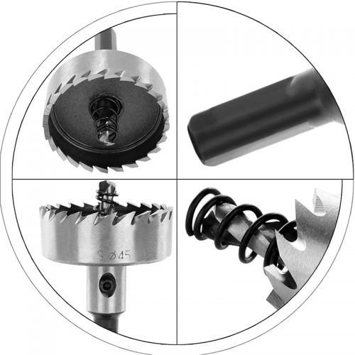 Ποτηροτρύπανο INOX 45 mm.