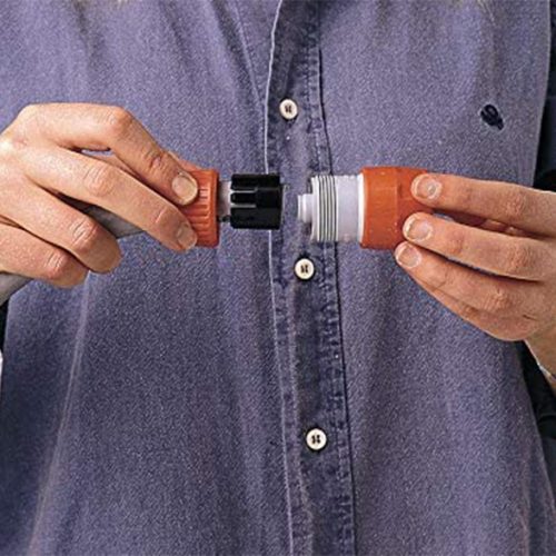 Ταχυσύνδεσμος για λάστιχο 1/2 ίντσας.