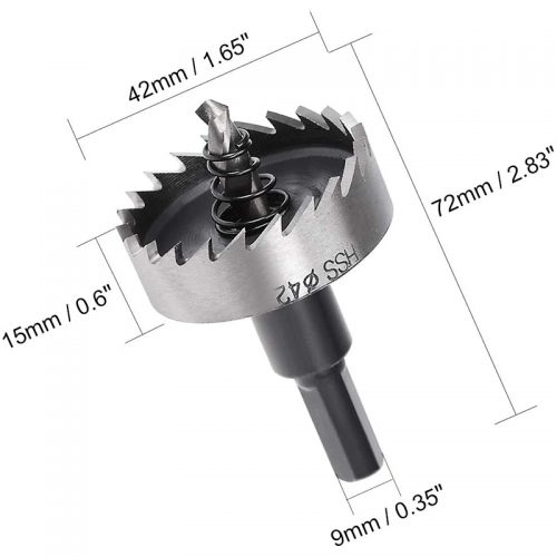 Ποτηροτρύπανο INOX 42 mm.