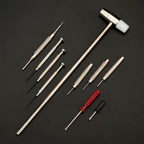 Σετ εργαλείων επισκευής ρολογιών 16 τεμαχίων.