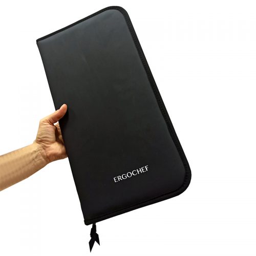 Θήκη μαχαιριών με φερμουάρ 10 θέσεων.