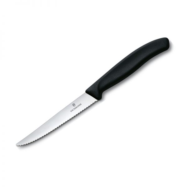 Μαχαίρι μπριζόλας (STEAK) VICTORINOX 6.7233.20 11 εκατοστά μαύρο.