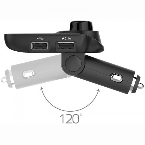 CAR FM TRANSMITTER αυτοκινήτου USB, SD, AUX Bluetooth ανοιχτής ακρόασης & φορτιστής USB Τ11.
