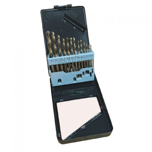 Σετ τρυπάνια HSS 5% COBALT 13 τεμαχίων.