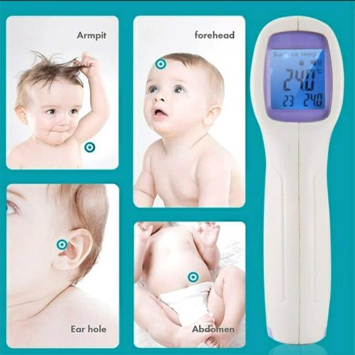 Ψηφιακό ανέπαφο ιατρικό θερμόμετρο υπερύθρων σώματος & μετρητής θερμοκρασίας αντικειμένων CK-T1501.