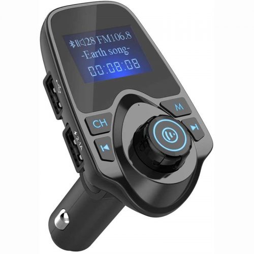 CAR FM TRANSMITTER αυτοκινήτου USB, SD, AUX Bluetooth ανοιχτής ακρόασης & φορτιστής USB Τ11.