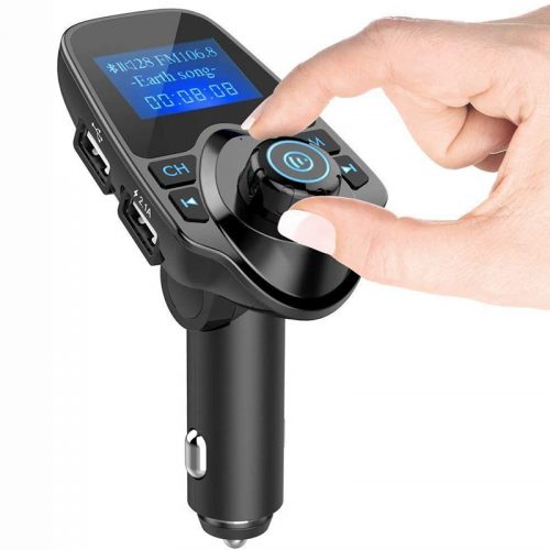 CAR FM TRANSMITTER αυτοκινήτου USB, SD, AUX Bluetooth ανοιχτής ακρόασης & φορτιστής USB Τ11.
