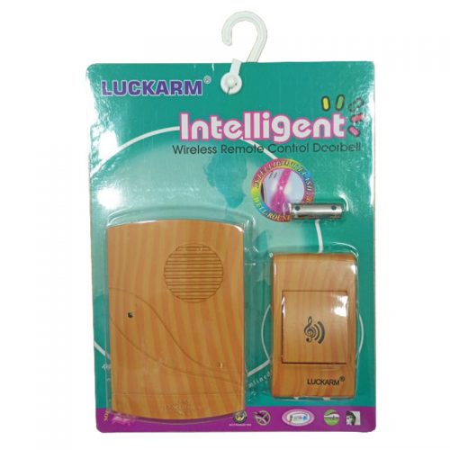 Αδιάβροχο ασύρματο κουδούνι μεγάλης εμβέλειας με φωτισμό.