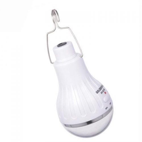 Επαναφορτιζόμενη ηλιακή λάμπα φωτιστικό νυκτός με γάντζο & πάνελ.