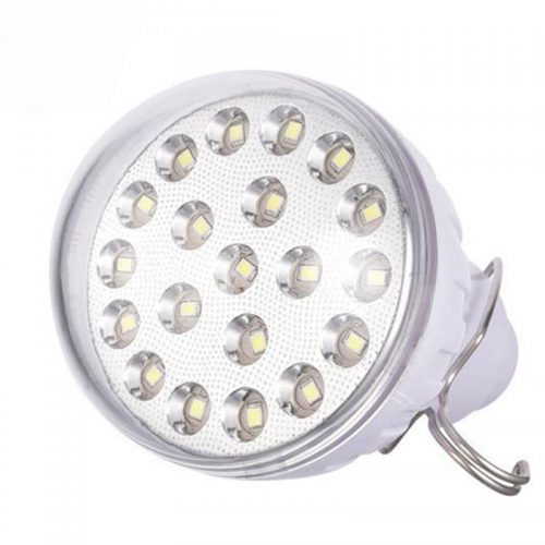 Επαναφορτιζόμενη ηλιακή λάμπα φωτιστικό νυκτός με γάντζο & πάνελ.