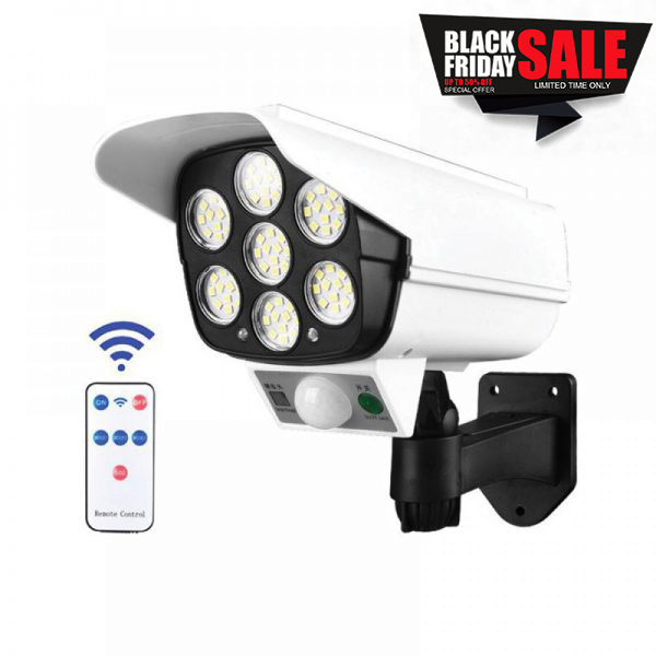 Ηλιακός προβολέας με αισθητήρα κίνησης SOLAR SENSOR LIGHT JD-2178T.