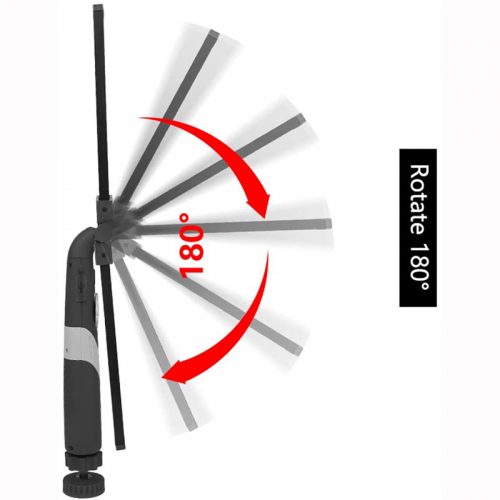 Επαναφορτιζόμενος φακός εργασίας COB LED.