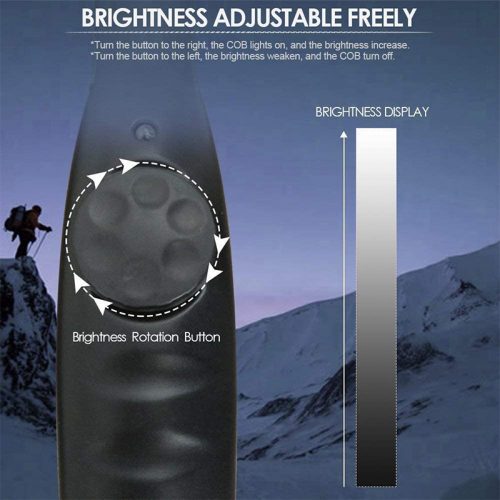 Επαναφορτιζόμενος φακός εργασίας COB LED.