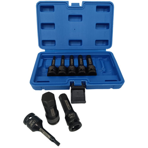 Σετ μύτες καρυδάκια μακριά ALLEN 1/2 ίντσας 8 τεμαχίων αέρος SKS TOOLS 23040010.