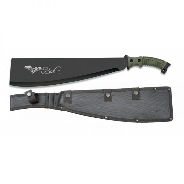 ΜΑΧΑΙΡΙ ALBAINOX, Bat-2 machete. Black blade 37,5 cm, 32525.