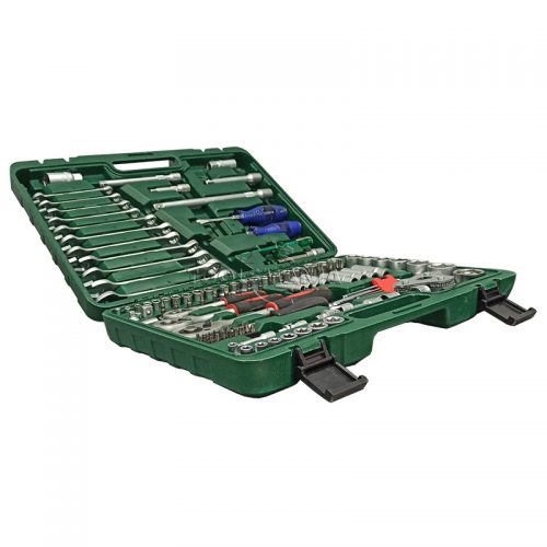 Σετ κασετίνα με καρυδάκια και κλειδιά 121 τεμαχίων.