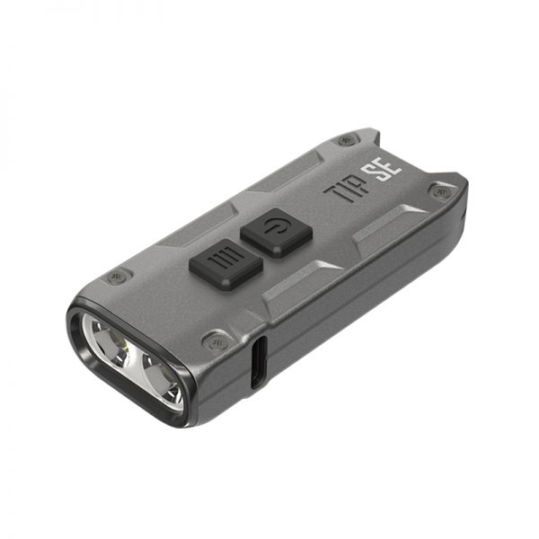 ΦΑΚΟΣ LED NITECORE TIP SE, Μπρελοκ, Rechargeable, GREY.