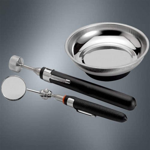 Σετ μαγνητικό ταψάκι τηλεσκοπικός μαγνήτης & τηλεσκοπικός σπαστός καθρέφτης.