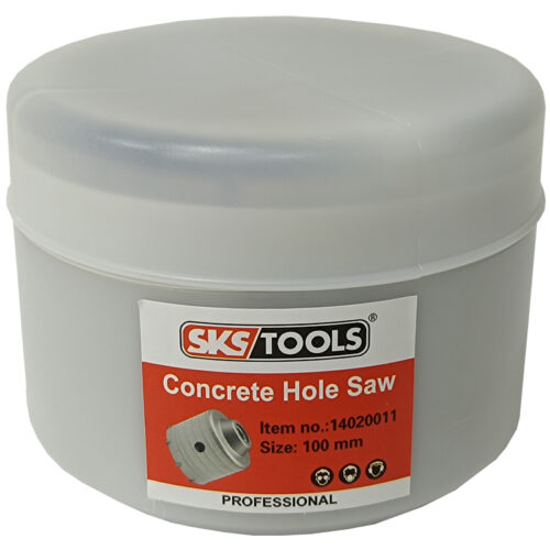 Ποτηροτρύπανο μπετού 100 mm, SKS TOOLS 14020011.