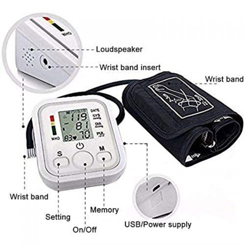 Ηλεκτρονικό πιεσόμετρο μπράτσου.