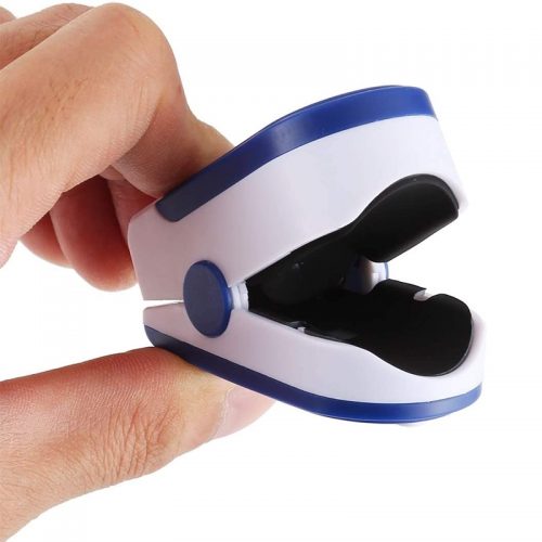 Παλμικό οξύμετρο δακτύλου ακριβείας & μεγάλη περιστρεφόμενη οθόνη & στις 4 Πλευρές.