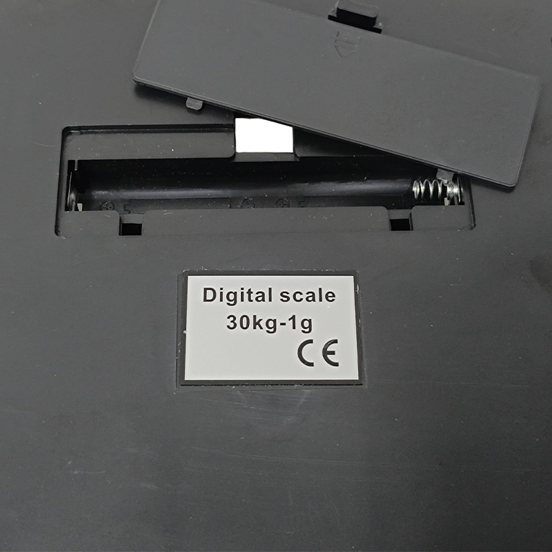 Ηλεκτρονική ψηφιακή ζυγαριά ακριβείας 30kg γκρι.