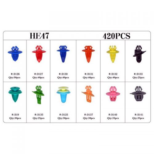 Σετ κλιπς ταπετσαρίας 420 τεμαχίων.