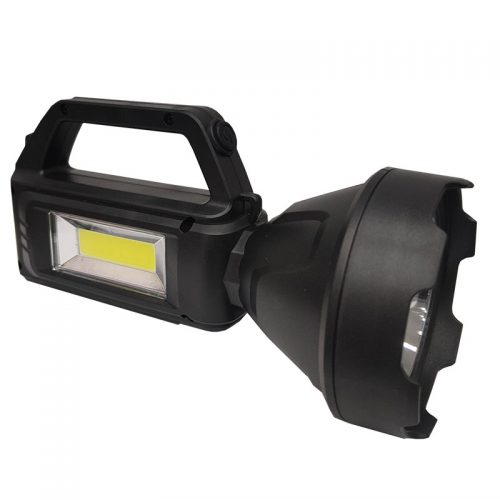 Ισχυρός φακός με 4 λειτουργίες ισχυρός φωτισμός , μεσαίος φωτισμός , strobe & πλαϊνό φως. Ιδανικός για το αυτοκίνητο, το σπίτι, το τροχόσπιτο, το σκάφος, εργασίες κλπ