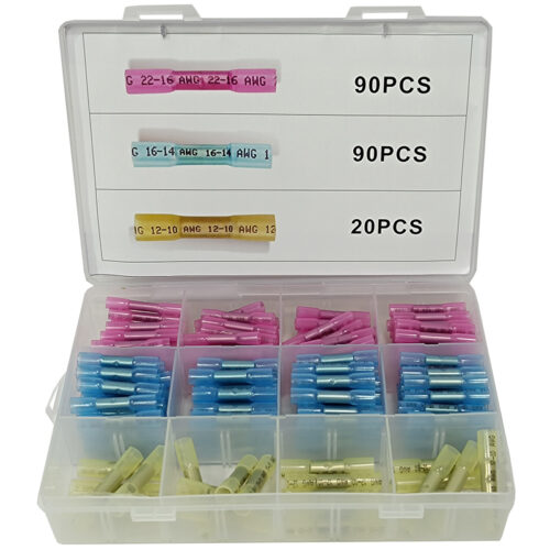 Θερμοσυστελλόμενα τερματικά 200 τεμαχίων 40000417 SKS/TOOLS.