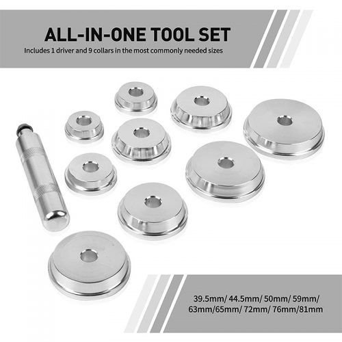 Σετ δακτύλιοι τοποθέτησης ρουλεμάν και στεγανών 10 τεμαχίων SR10C.