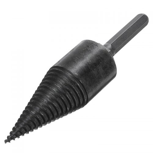 Τρυπάνι κώνος σχισήματος καυσόξυλων με εξάγωνο άξονα.