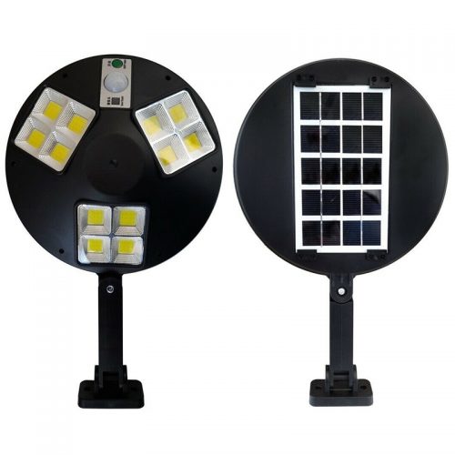 Ηλιακό φωτιστικό δρόμου με 12 COB LED & αισθητήρα κίνησης.