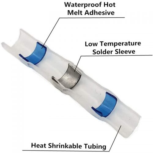 Σετ αδιάβροχα θερμοσυστελλόμενα με καλάι 100 τεμάχιων.