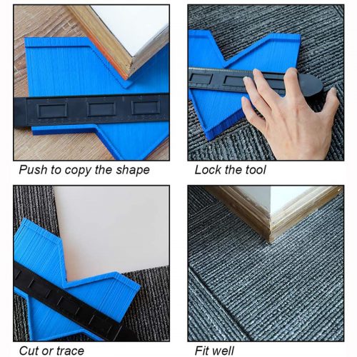 Εργαλείο αντιγραφής περιγράμματος με κλείδωμα 250mm.