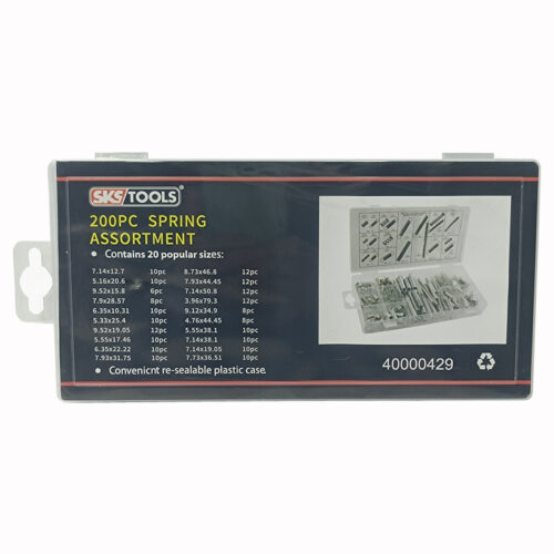 Σετ ελατήρια ανοιχτά & κλειστά 200 τεμαχίων SKS TOOLS 40000429.
