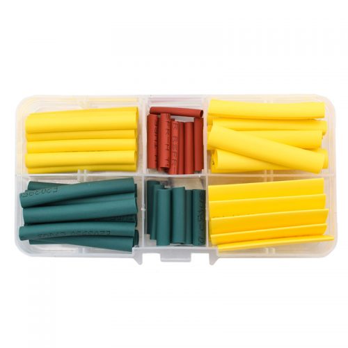 Θερμοσυστελλόμενα μονωτικά καλωδίων σε 6 διαστάσεις 60 τεμαχίων.