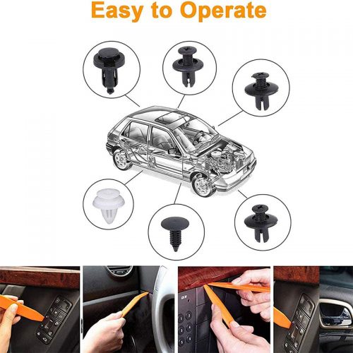 Σετ κλιπς ταπετσαρίας 350 τεμαχίων για BMW , BENZ , FORD , VW , VOLVO , TOYOTA , MAZDA , GM.