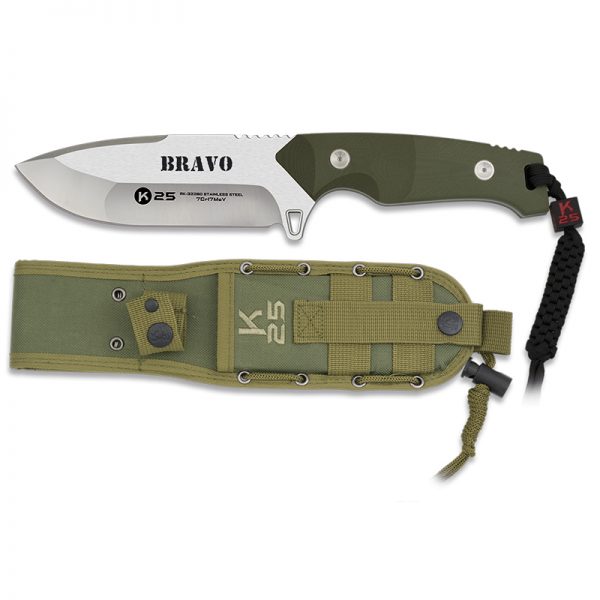 ΜΑΧΑΙΡΙ K25, Tactical Knife, BRAVO green 12.5 cm.