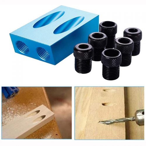 Οδηγός διάτρησης κρυφών ενώσεων καβιλιέρα 6mm, 8mm & 10mm.