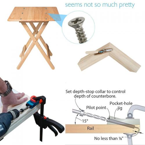 Οδηγός διάτρησης κρυφών ενώσεων καβιλιέρα 6mm, 8mm & 10mm.