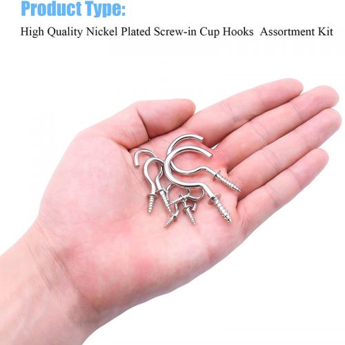 Σετ βίδες γάτζου, 7 μεγέθη, 150 τεμαχίων.